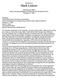 Testimony of. Mark Lederer. Chief Financial Officer Claims Resolution Management Corporation (aka The Manville Trust) November 17, 2005