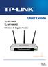 TL-WR1043N TL-WR1043ND Wireless N Gigabit Router