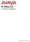IP Office 4.2 IP Phone Installation