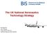 The UK National Aeronautics Technology Strategy