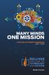 MANY MINDS ONE MISSION CATALOG & STUDENT HANDBOOK 2014 / 2015 SCTD.EDU