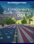 MAKING EVERDAY A SMALL BUSINESS DAY! TABLE OF CONTENTS OVERVIEW OF DISA... 3. SERVICES/PROGRAMS... 3 Lines of Operation... 3