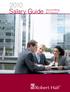 2010 Salary Guide Accounting. & Finance