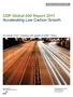 CDP Global 500 Report 2011 Accelerating Low Carbon Growth