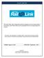 CRL RATE TARIFF 8001. ISSUED: August 13, 2014 EFFECTIVE: September 1, 2014