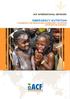 ACF INTERNATIONAL NETWORK EMERGENCY NUTRITION A HANDBOOK FOR DEVELOPING AN EMERGENCY NUTRITION INTERVENTION STRATEGY