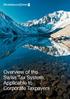 Overview of the Swiss Tax System Applicable to Corporate Taxpayers