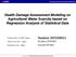 Health Damage Assessment Modeling on Agricultural Water Scarcity based on Regression Analysis of Statistical Data