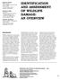 IDENTIFICATION AND ASSESSMENT OF WILDLIFE DAMAGE: AN OVERVIEW
