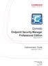 Comodo Endpoint Security Manager Professional Edition Software Version 3.0