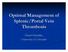 Optimal Management of Splenic/Portal Vein Thrombosis. David Mauchley University of Colorado
