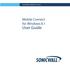 SonicWALL Mobile Connect. Mobile Connect for Windows 8.1. User Guide