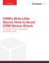 CRM s Dirty Little Secret: How to Avoid CRM Sticker Shock