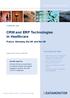 CRM and ERP Technologies in Healthcare