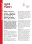 Alert. Client PROSKAUER ROSE LLP. HIPAA Compliance Update: Employers, As Group Health Plan Sponsors, Will Be Affected By HIPAA Privacy Requirements