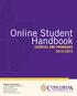 Online Student Handbook