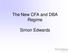 The New CFA and DBA Regime. Simon Edwards
