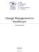 Change Management in Healthcare