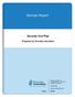 Sample Report. Security Test Plan. Prepared by Security Innovation
