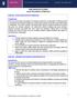 MSN GRADUATE COURSES Course Descriptions & Objectives