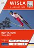 WIS A INVITATION TEAM INFO. www.skoki.pzn.pl