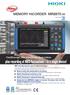 plus recording of RMS fluctuations in a single device! MR8870-20 MEMORY HiCORDER Oscilloscope-like waveform observation,