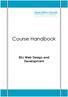 Course Handbook. BSc Web Design and Development. Page 1 of 17