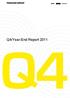 Q4/Year-End Report 2011