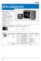 Appearance Type Setting distance Sensing area Model Remarks Camera with lighting. 34mm to 49mm 5mm x 4.9mm to 9mm x 8.