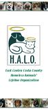East Contra Costa County Homeless Animals Lifeline Organization