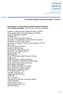 Consultation on revised draft Indicative Sanctions Guidance List of parties consulted (*denotes those who have responded)