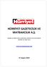 HÜRRİYET GAZETECİLİK VE MATBAACILIK A.Ş.