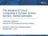 The demand of Cloud Computing in Europe: drivers, barriers, market estimates