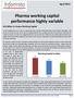 Pharma working capital performance highly variable