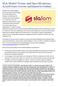 SLA Model Terms and Specifications: SLALOM Project Overview and Request for Feedback