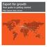 Export for growth Your guide to getting started. Philip Chapman Notary Services