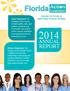 REPORT ANNUAL. Shaping the Future of Healthcare Through Nursing