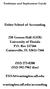 Fisher School of Accounting. 210 Gerson Hall (GER) University of Florida P.O. Box 117166 Gainesville, FL 32611-7166