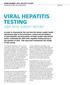 Viral Hepatitis. 2009 APHL survey report
