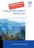 GLOBAL EMPLOYMENT TRENDS 2014