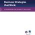 Business Strategies that Work: A FRAMEWORK FOR DISABILITY INCLUSION