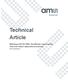 Technical Article. Multi-phase DC-DC PMIC: the efficient, space-saving choice for today s application processors. Peter Kammerlander