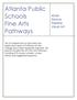 Atlanta Public Schools Fine Arts Pathways