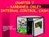 CHAPTER 7 - SARBANES-OXLEY, INTERNAL CONTROL, CASH. Material Copyright- Protected: Janice Stoudemire and Barbara wagers