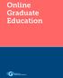 Online Graduate Education