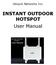 Ubiquiti Networks Inc. INSTANT OUTDOOR HOTSPOT User Manual