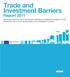 Trade and Investment Barriers
