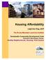 Housing Affordability
