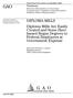 a GAO-04-1096T GAO DIPLOMA MILLS Diploma Mills Are Easily Created and Some Have Issued Bogus Degrees to Federal Employees at Government Expense