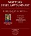 NEW YORK STATE LAW SUMMARY